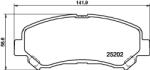 MINTEX Fékbetét készlet MINTEX MDB3172 for NISSAN, SUZUKI, VENUCIA (MDB3172)