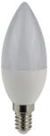EUROLAMP LED izzó gyerta C37 7W E14 3000K 175-250V, meleg fehér, 630lm, Eurolamp, 613111 (613111)