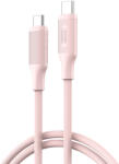 XO NB-Q265B PD USB-C-USB-C kábel 1, 0 m 60W rózsaszín (160934)