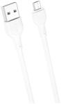 XO NB200 USB-microUSB kábel 1, 0 m 2, 1 A fehér (NB200)