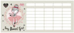 LIZZY Órarend LIZZYSULI mini 2 oldalas Tiny Dancer Lovely Ballerina (7740001003) - fotoland