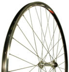 Mach1 Mach1-Quando 28-as (622 mm - 700C) országúti első kerék, gyorszáras tengellyel, fekete - ezüst színű
