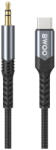 BWOO BO-AUX066 AUX 3, 5 mm-USB-C kábel fekete (BO-AUX066)