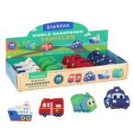 Starpak Járműves - fiús egylyukú hegyező - Starpak - 4-féle (IMO-SP-540807)