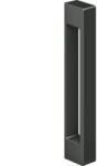 Simonswerk Ajtófogantyú Kch1700 Ragasztható 200x26x40 mm Alu Fekete Matt Ral9005 (SCH-102265721)