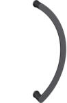 FSB ajtófogantyú 66 6551félköríveslyuktáv 450 mm aluminium fekete matt (SCH-102283052)