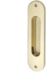 Marchesi tolóajtókagyló ovális 38 x 152 mm polírozott sárgaréz PVD (SCH-102289183)