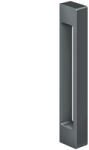 Simonswerk Ajtófogantyú Kch1700 Ragasztható 200 X 26 X 40 mm Alu Szürke Matt (SCH-102265649)