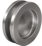 KWS Kagylófogantyú pár kerek ? 65mm ajtóvast. 8-10 / 38-45mm alu nemesacél hatású (SCH-102233858)