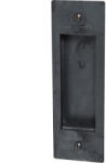 Halcö Kagylófogantyú 40x110mm egyenes feketeacél (SCH-102251693)