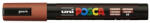uni Dekormarker 1, 8-2, 5mm, Uni Posca PC-5M gesztenyebarna