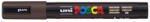 uni Dekormarker 1, 8-2, 5mm, Uni Posca PC-5M sötétbarna