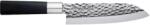 Sekiryu Japán Hammered Santoku Kés Fekete Markolattal (Sekiryu)