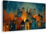 Dovido Tablou sat magic de iarnă - 120x80 - dovido - 352,87 RON