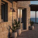Nova Luce Aplica de perete exterior IP65 ORIX corten (NVL-9050601)
