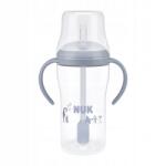 Nuk Perfect Match tanuló cumisüveg Pengu szívószál 260 ml (59212)