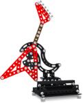 MetalCraft Метален конструктор MetalCraft, Стойка за телефон - Китара JS, червена (M3189-R)