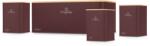 Berlinger Haus Cutie paine cu recipiente Leonardo Berlinger Haus BH 8900, visiniu, capac lemn detasabil