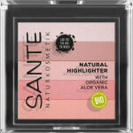 Sante Kő highlighter 5 árnyalat 02 Rose