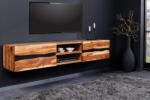 Invicta Comoda TV AMAZONAS 160 cm suspendat din lemn de sheesham (43707)