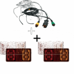 Fristom Pachet iluminare remorca L2295-B , triple + cablaj 3, 5 m, 7Pini (L2295-B + IIIA-035-020)