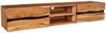 Invicta Comoda TV AMAZONAS 160 cm suspendat din lemn de salcam (43706)