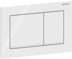 Geberit Clapeta actionare dubla rezervor wc alb lucios cu banda de design de culoare alb mat Geberit Omega20 (115.080.11.1)