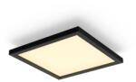 Philips Panou LED inteligent patrat Philips Hue Aurelle, marime S, reglare de la alb cald la alb rece, 19W, Bluetooth, Negru (8720169329058)