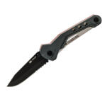 Somogyi Elektronic Kft True Utility Trueblade, TU6871, 7 cm pengehossz, eloxált rozsdamentes acélpenge, eloxált alumínium tok, egykezes (TU6871)