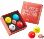 VOLVIK Gb Thank You 4 Balls + 1 Ballmarker