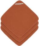 Lassig Муселинови кърпи Lassig - Cozy Care, 30 х 30 cm, 3 броя, оранжеви (4042183427362) - ozone