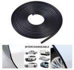 AUTOLIFE 15m hosszú 5mm széles fekete díszcsík KCS-A01BK (2801BK) - olaj
