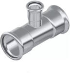 FixTrend Inox press szűkített T-idom, 22 - 18 - 22 mm (I-F152218226)