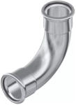 FixTrend Inox press 2 tokos ív 90°, 42 mm (I-F03426)