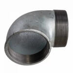 ACI Horganyzott könyök 90° 3" KB (H09211) - kazanmarket