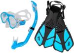 Acra gyerek snorkeling szett, 3in1, kék