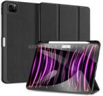 Dux Ducis IPAD Pro 11 (2025) / Pro 11 (2024) DOMO tok álló, bőr hatású aktív FLIP, ceruza tartó, FEKETE (GP-157392) (GP-157392)