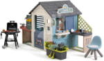 Smoby Căsuța Magazin cu zonă de relaxare Sweety Corner Playhouse Smoby cu alimente și dulciuri, cu filtru UV, de la 24 luni (SM810309-N) Casuta pentru copii