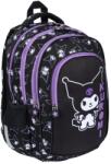 St. Majewski St. Majewski, Kuromi, rucsac pentru scoala, cu 4 compartimente, Black