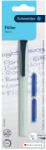 Schneider Stilou Schneider Xpect + 2 rezerve cerneala, blister, Gri (STI138_RV/GRI)