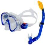 Acra gyerek snorkeling szett, 2in1, kék