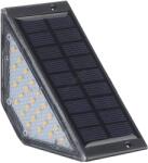 Polux Соларно LED осветително тяло ELI LED/4, 5W/3, 7V 500 mAh IP44 черно (SA2415)