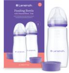 Lansinoh Pachet Biberoane cu flux rapid NaturalWave, +6 luni, 2*330 ml, Lansinoh