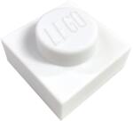 LEGO® EUROMIC - Iconic 1x1 szilikon alacsony kocka lámpa - fehér (LP50) (LP50)