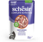 Schesir 12x85g Schesir Complete Nutrition Filet tonhal & marha nedves macskatáp