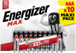 Energizer MAX AAA/mikro alkáli elem 1, 5 V (10 db) (LR03MAX-CHP10)