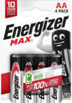 Energizer MAX AA/ceruza alkáli elem 1, 5 V (4 db) (LR6MAX-CHP4)