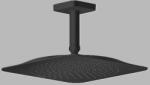Hansgrohe Set para de dus fixa 270, 1 jet, EcoSmart, cu brat de dus, racord de tavan, negru mat (Matt Black), Axor Citterio C 28793670 28793670 (28793670)