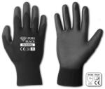 Bradas Védőkesztyű 8 PURE BLACK, poliuretán. ÖMLESZTVE (RWPBC8L)