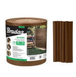 Bradas Kerítésszalag 19cm x 35 fm, 450g/m2, barna RAL8011